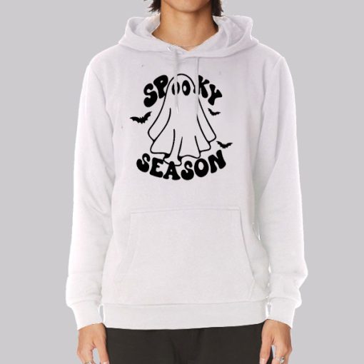 Spooky Season a Ghost Hoodie