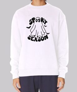 Spooky Season a Ghost Hoodie