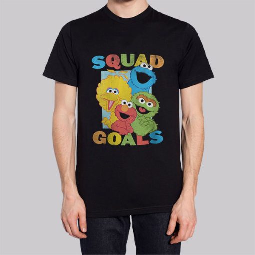 Squad Goals Sesame Street Hoodie Women’s