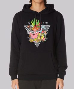 SquarePants Bikini Bottom Spongebob Hoodie 4