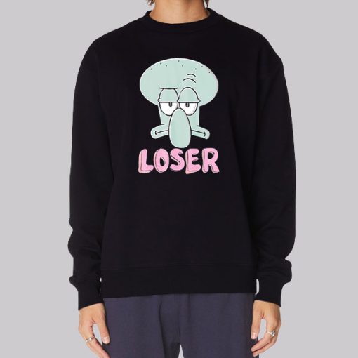 Squidward Loser Funny Hoodie