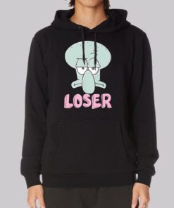 Squidward Loser Funny Hoodie 4