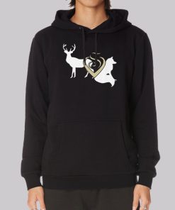 Stag and Vixen Sillhoute Hoodie Stag and Vixen Sillhoute Hoodie
