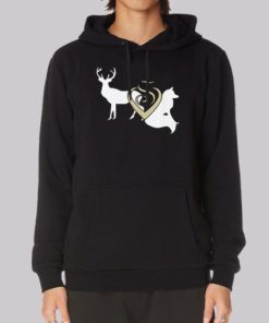 Stag and Vixen Sillhoute Hoodie 4
