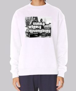 Stealy Wheely Automobiley Hoodie