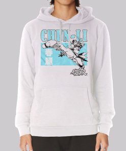 Street Fighter Chun Li Kick Hoodie Street Fighter Chun Li Kick Hoodie