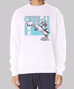 Street Fighter Chun Li Kick Hoodie