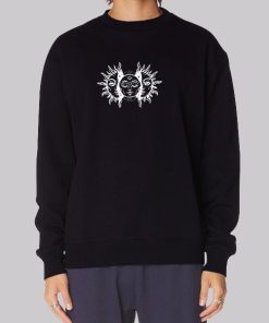 Sun and Moon Solar Eclipse Hoodie