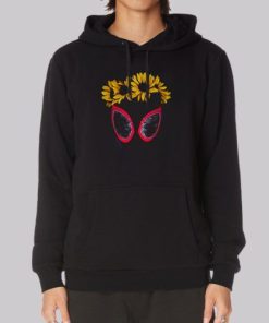 Sunflower Spiderman Funny Hoodie 4