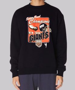 Super Bowl XXV Vintage Ny Giants Hoodie