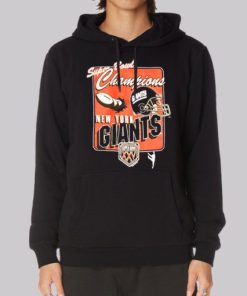 Super Bowl XXV Vintage Ny Giants Hoodie 4