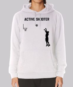 Support Basketball Active Shooter Hoodie Support Basketball Active Shooter Hoodie