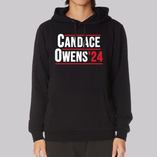 Support Candace Owens for President 2024 Hoodie