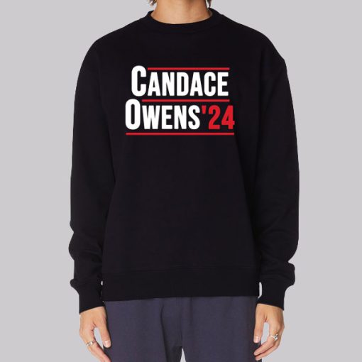 Support Candace Owens for President 2024 Hoodie