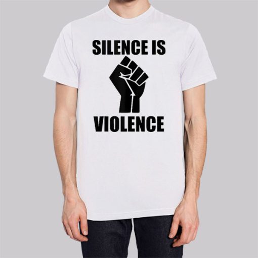 Support White Silence Is Violence Hoodie