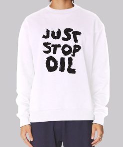 Support for Just Stop Oil Hoodie