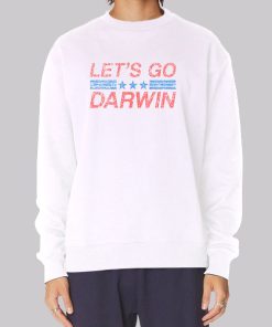 Support for Lets Go Darwin Hoodie
