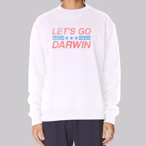 Support for Lets Go Darwin Hoodie