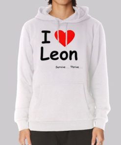 Survive Thrive Leon the Lobster Merch Hoodie 4