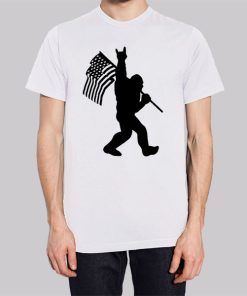 Swag Sign Bigfoot American Flag Hoodie 2 Swag Sign Bigfoot American Flag Hoodie 3