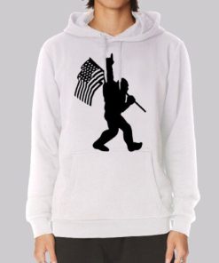 Swag Sign Bigfoot American Flag Hoodie 3 Swag Sign Bigfoot American Flag Hoodie 4