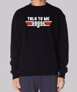 Symbol Top Gun Talk to Me Goose Hoodie