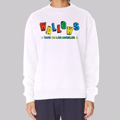 Take on Los Angeles Wallows Hoodie