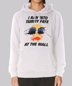 Tammy Faye at the Mall Vintage White Hoodie Tammy Faye at the Mall Vintage White Hoodie