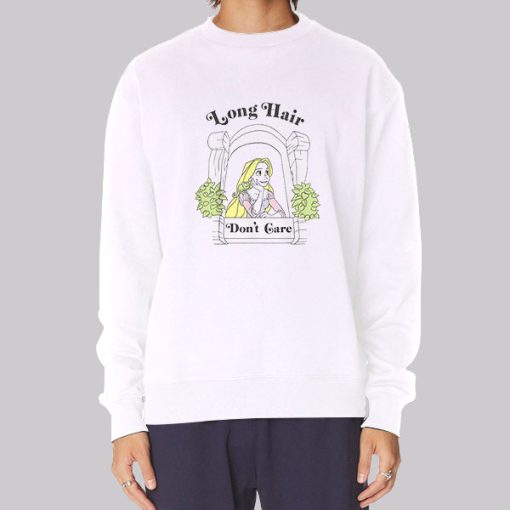 Tangled Rapunzel Silhouette Hoodie