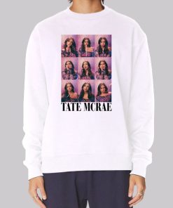 Tate Mcrae Merch Photo College Hoodie