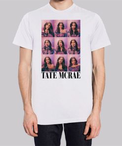 Tate Mcrae Merch Photo College Hoodie 3