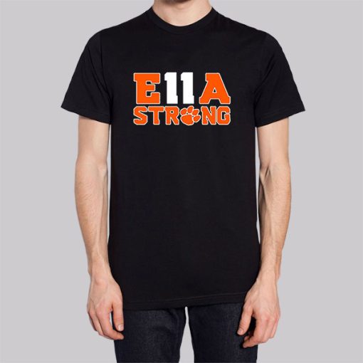 Team Ella Strong Clemson Hoodie