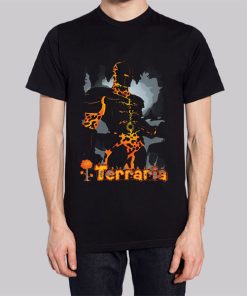 Terraria Logo Molten Armor Hoodie 2 Terraria Logo Molten Armor Hoodie 3