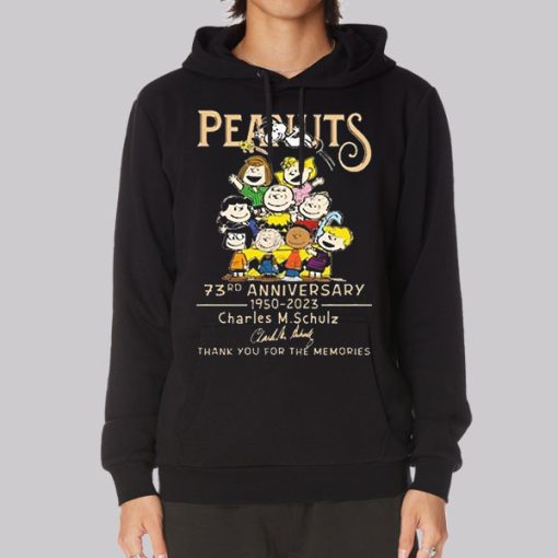 Thank You Peanuts for Memories Hoodie