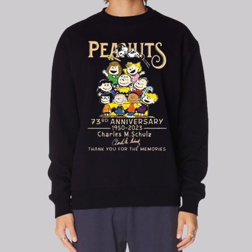 Thank You Peanuts for Memories Hoodie