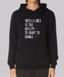The Ability to Adapt Black Intelligence Hoodie 3 The Ability to Adapt Black Intelligence Hoodie 4
