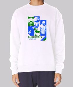 The Eraser College Paulo Costa Hoodie White