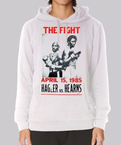 The Fight 1985 Marvin Hagler Hoodie The Fight 1985 Marvin Hagler Hoodie
