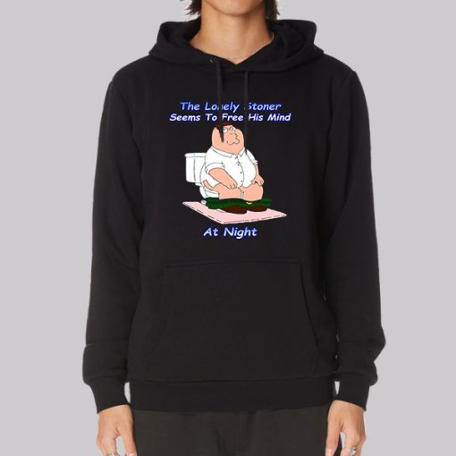 The Lonely Stoner Seems Funny Hoodie