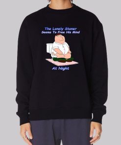 The Lonely Stoner Seems Funny Hoodie