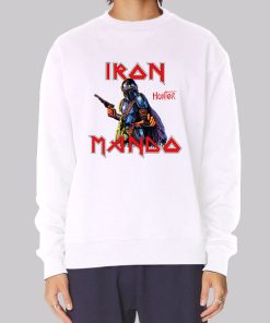 The Mandalorian Hunter Iron Mando Hoodie