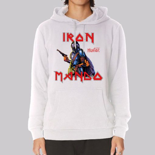 The Mandalorian Hunter Iron Mando Hoodie The Mandalorian Hunter Iron Mando Hoodie