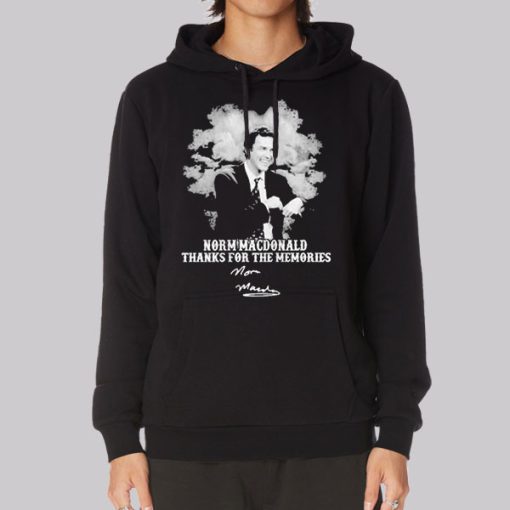 The Memories Signatures Norm Macdonald Hoodie