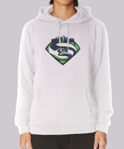 The Seattle Seahawks Superman Hoodie The Seattle Seahawks Superman Hoodie