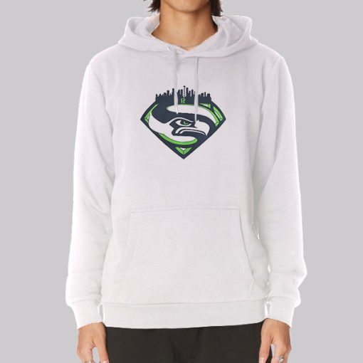 The Seattle Seahawks Superman Hoodie