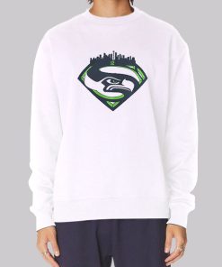 The Seattle Seahawks Superman Hoodie