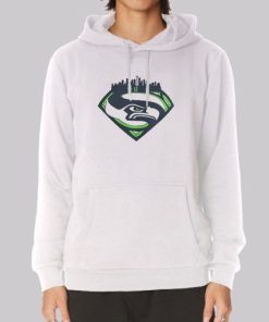 The Seattle Seahawks Superman Hoodie 3 The Seattle Seahawks Superman Hoodie 4