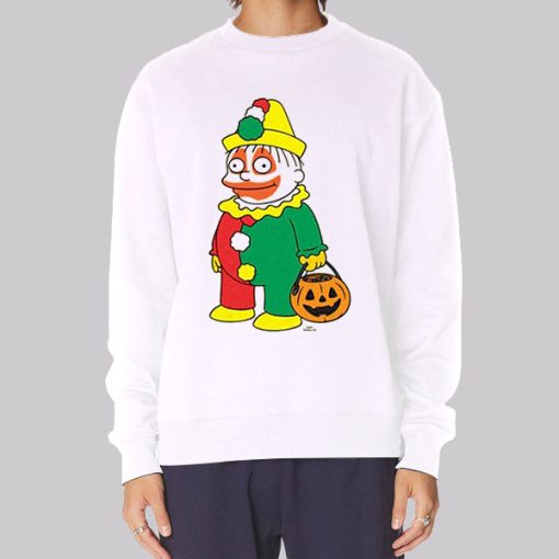 The Simpson Halloween Parody Clown Hoodie