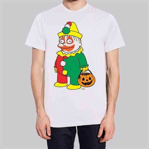 The Simpson Halloween Parody Clown Hoodie