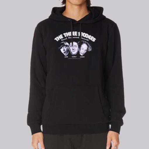 The Three Stooges Vintage Movie Hoodie